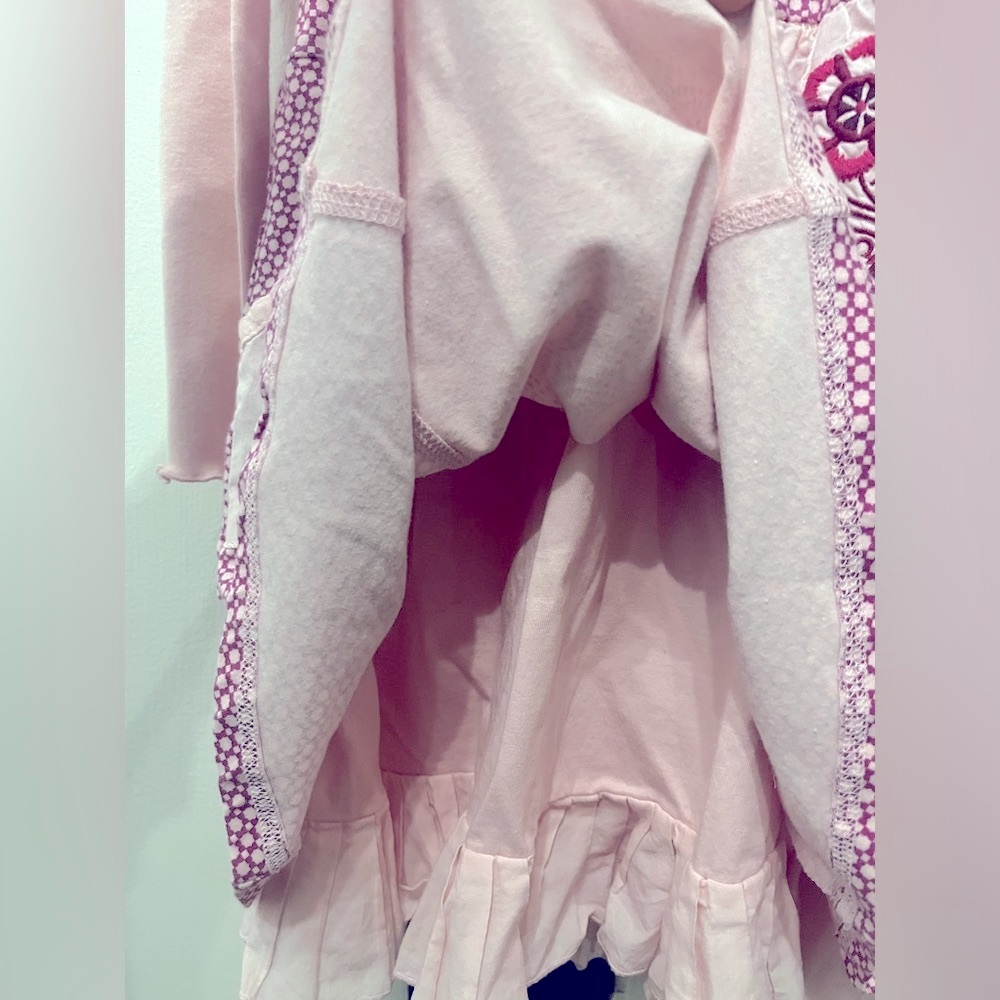 Naartjie dress pink long sleeve with hood size 10 - Picture 4 of 4